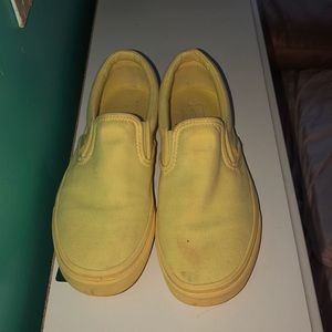 Yellow vans